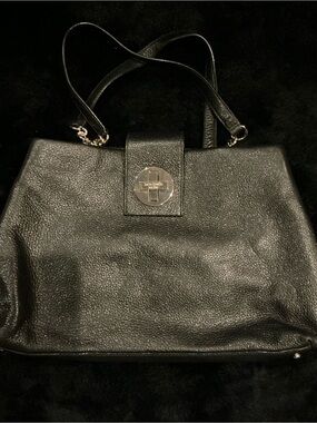 kate spade New York Cobble Hill Leslie Black Pebbled Leather Satchel